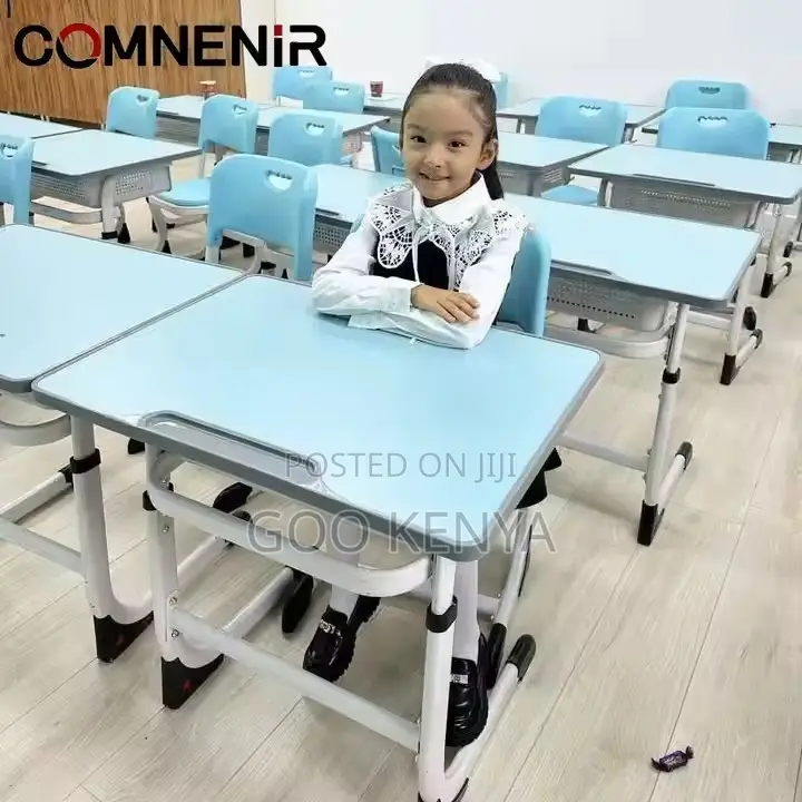 School Desk ; Student Single Desk Chair and Table Set