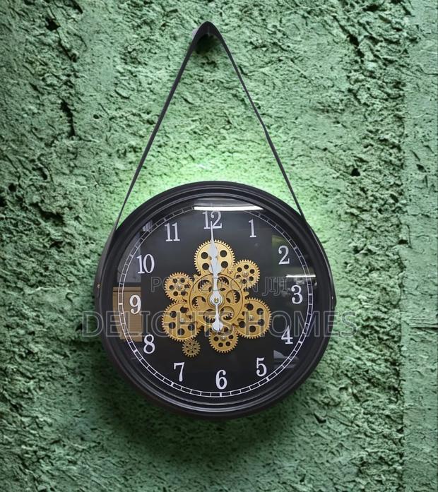 Moving Gear Wall Clock_alp - thumbnail 2