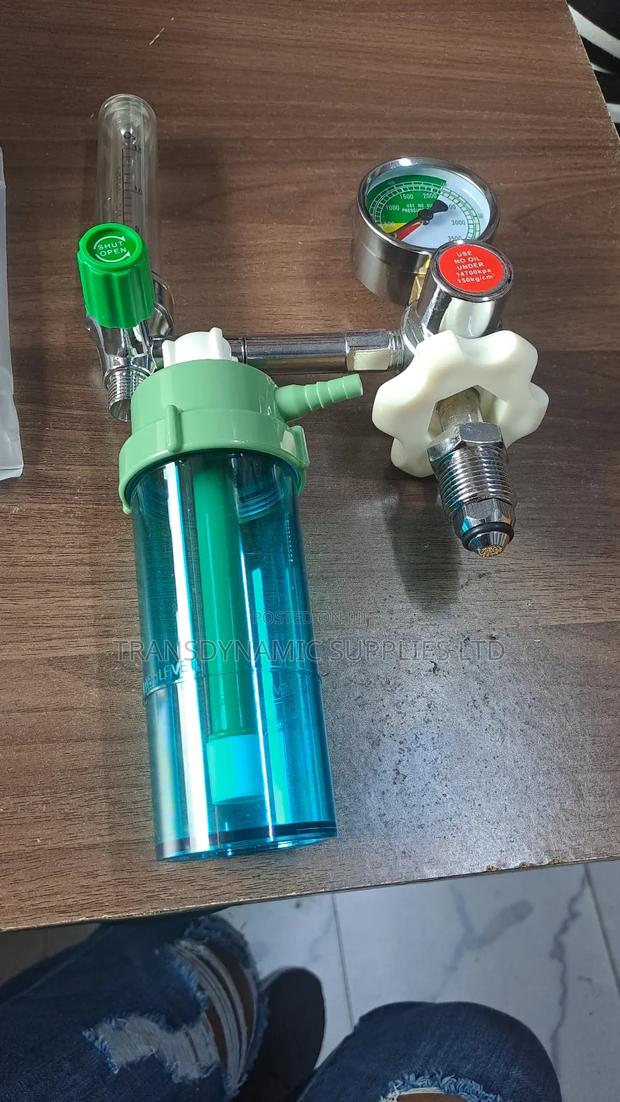 Oxygen Regulator Top Side