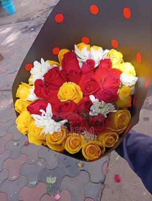 Fresh Rose Flowers