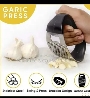 Ring Garlic Crusher Press