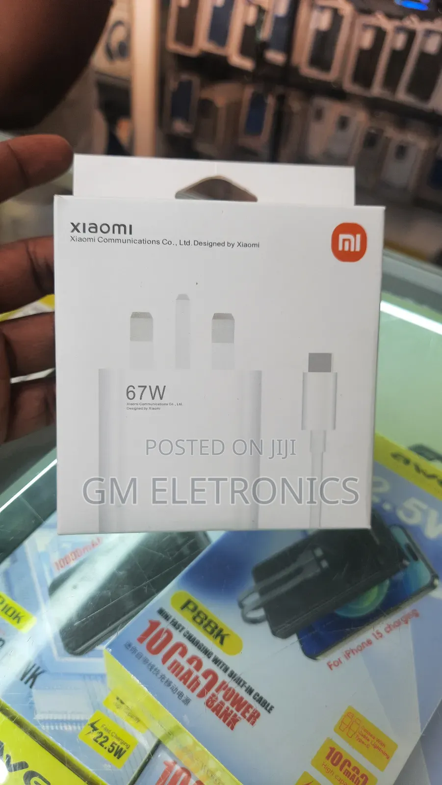 67w Mi Fast Charging Full Charger- Type-C.