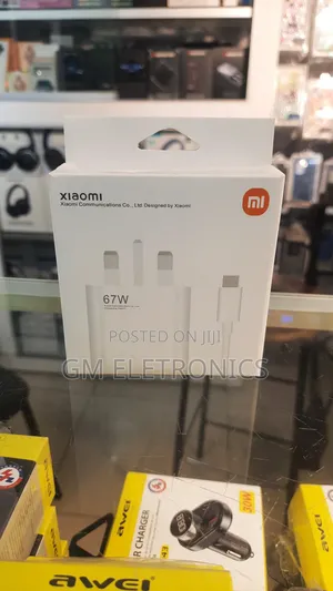 67w Mi Fast Charging Full Charger- Type-C.