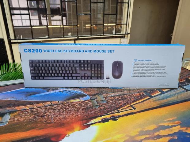 Cs200 Wireless Keyboard and Mouse Set - main view