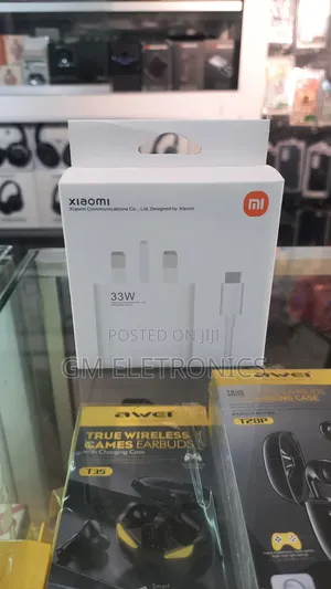 Mi 33w Utra Fast Charger With Type -C Cable.