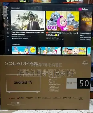 Solarmax 50" Inch Frameless Smart Android Tv