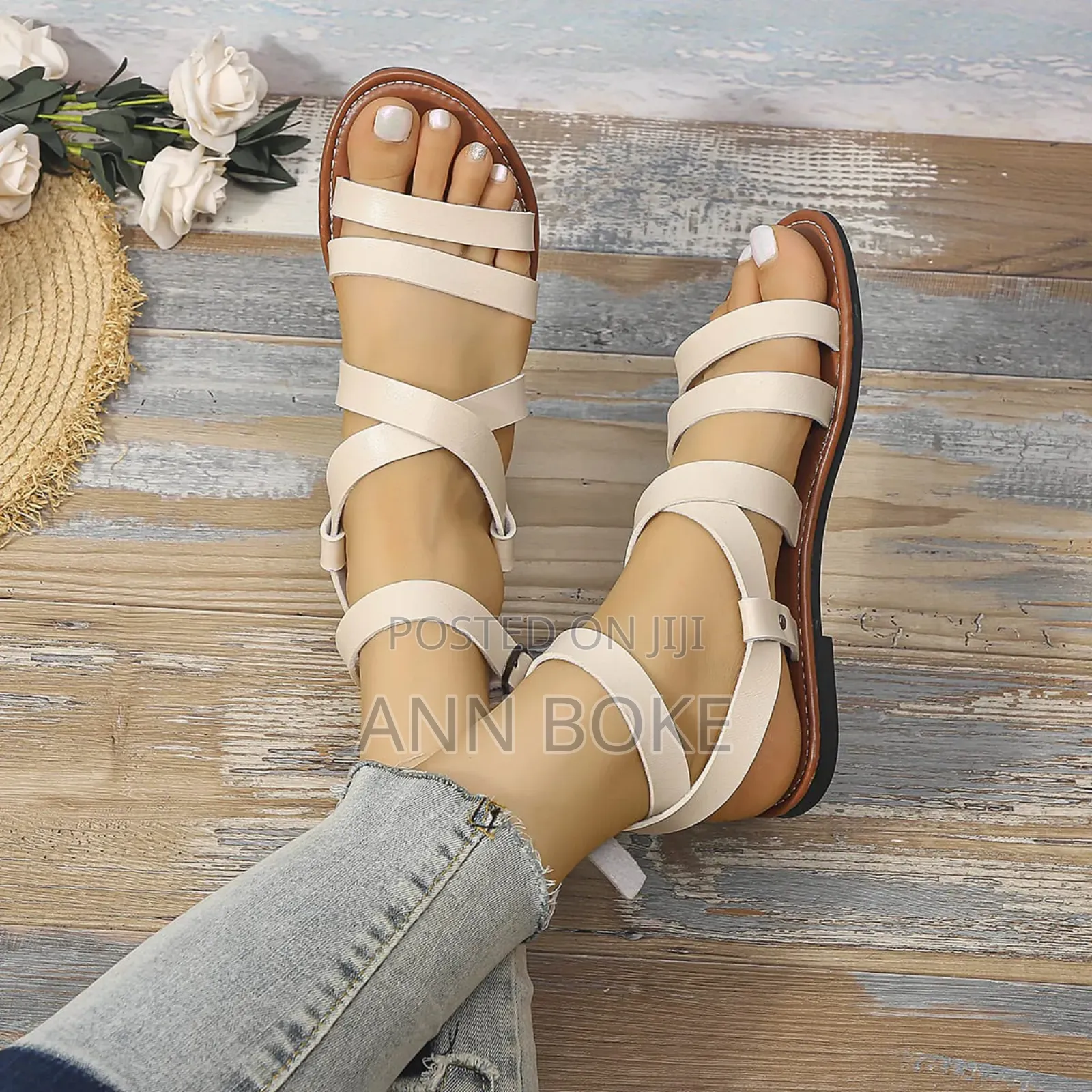 *Ladies Leather Sandals **Sizes 37,43*
