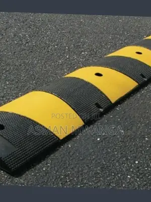Reflective Rubber Speed Bump