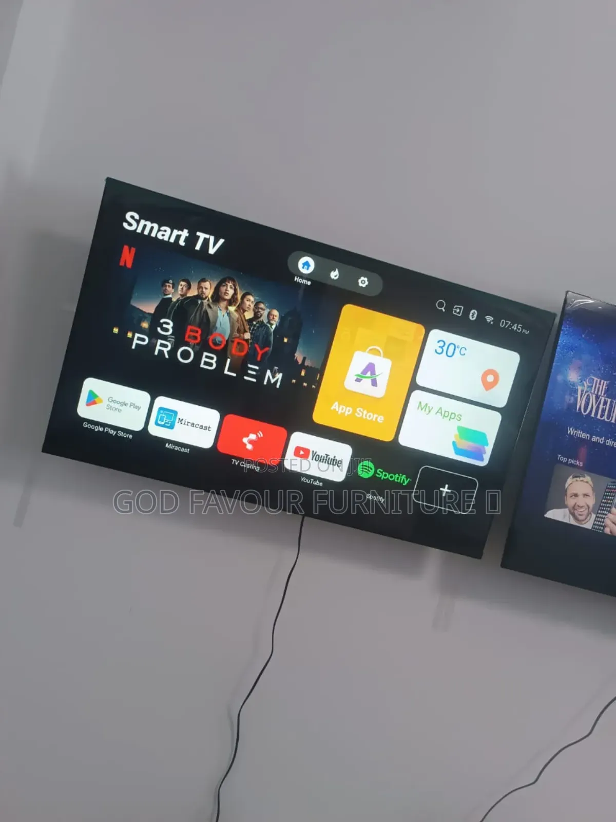 Modern 43 Inches Smart Android Tv Vx3wz