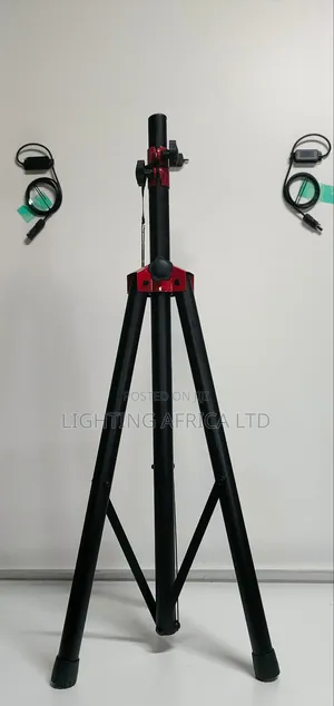Metallic Heavy Gauge Speaker Stand Adjustable