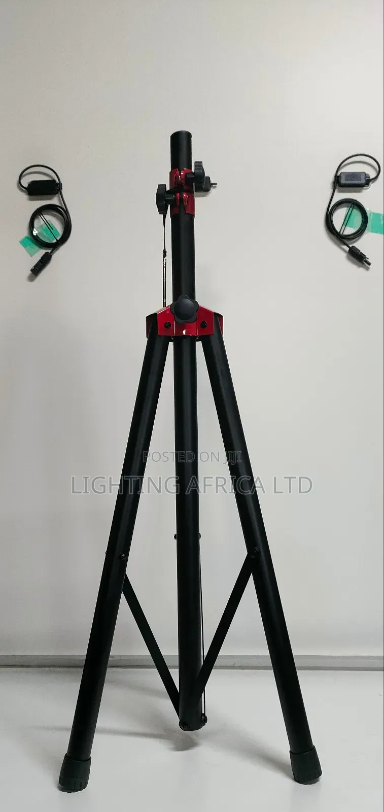 Metallic Heavy Gauge Speaker Stand Adjustable