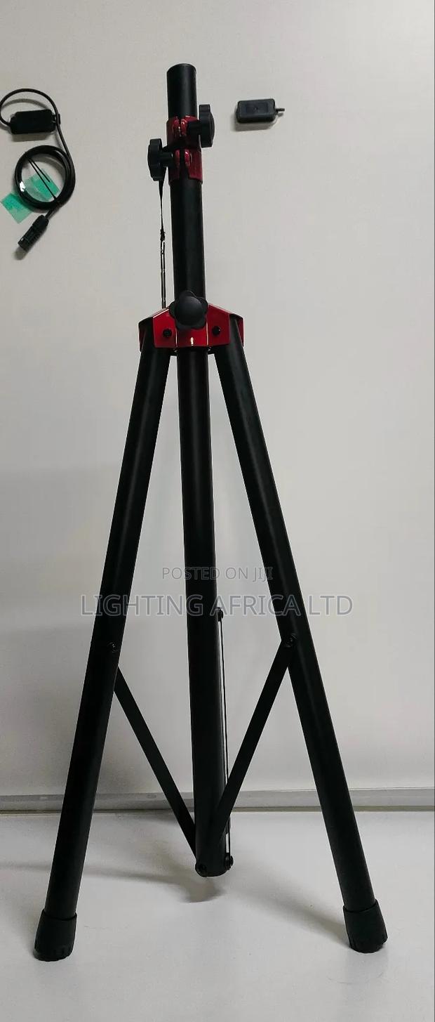 Metallic Heavy Gauge Speaker Stand Adjustable