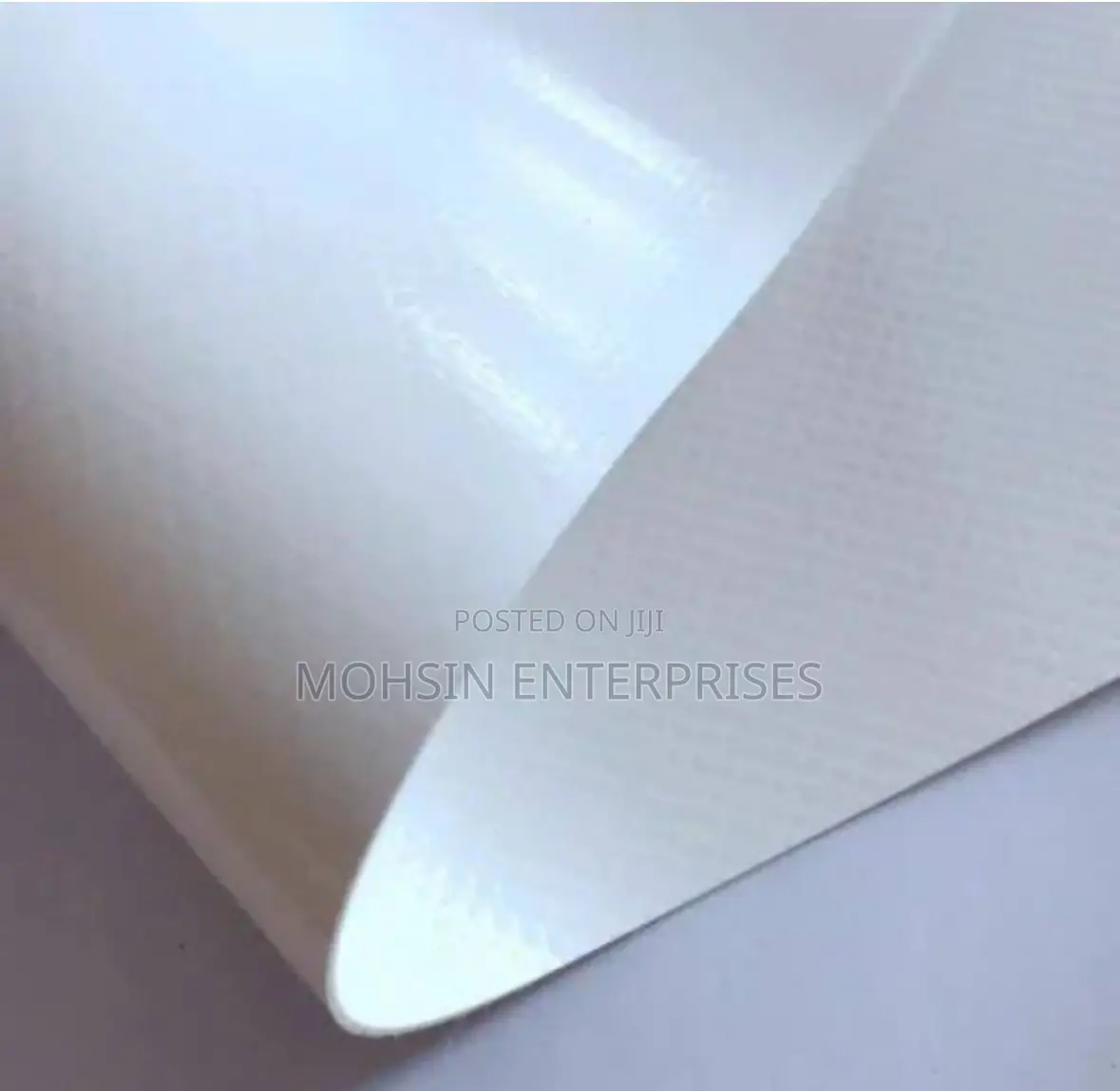 650gsm 0.5mm PVC White Tarpaulin for Sale Rolls 1.5m Height