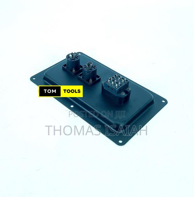 Metallic Speaker Junction Box Back Panel Wiring Connector - thumbnail 3