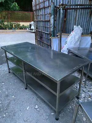 2.Deck Stainless Steel Table