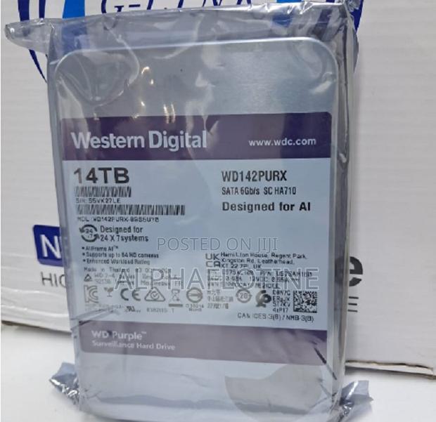Western Digital 14tb 3.5'' 6gb/S 5400 RPM Sata HDD