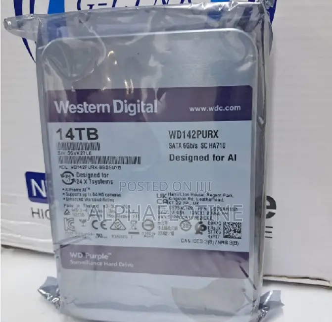Western Digital 14tb 3.5'' 6gb/S 5400 RPM Sata HDD