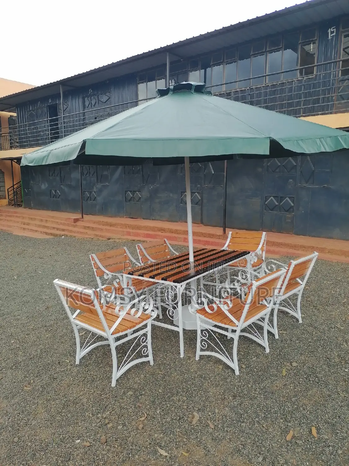 6 Seater Unique Garden Set