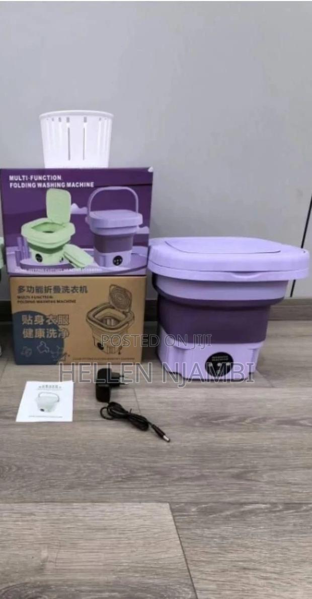 Electric Mini Foldable Washing Machine - main view