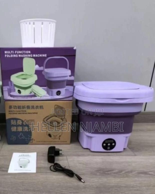 Foldable Electric Washing Machine - main view