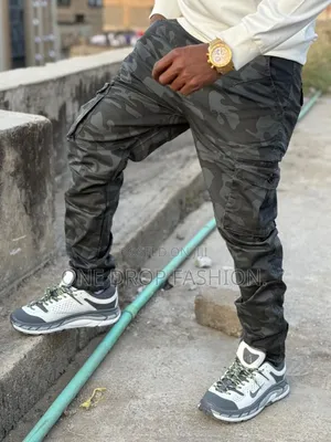 Camouflaged Cargo Pants