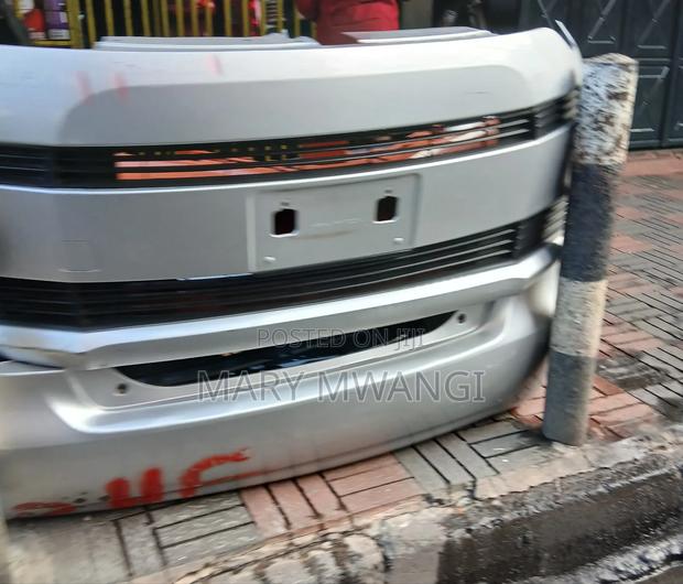 Ex Japan Toyota Spade Front Bumper - main view