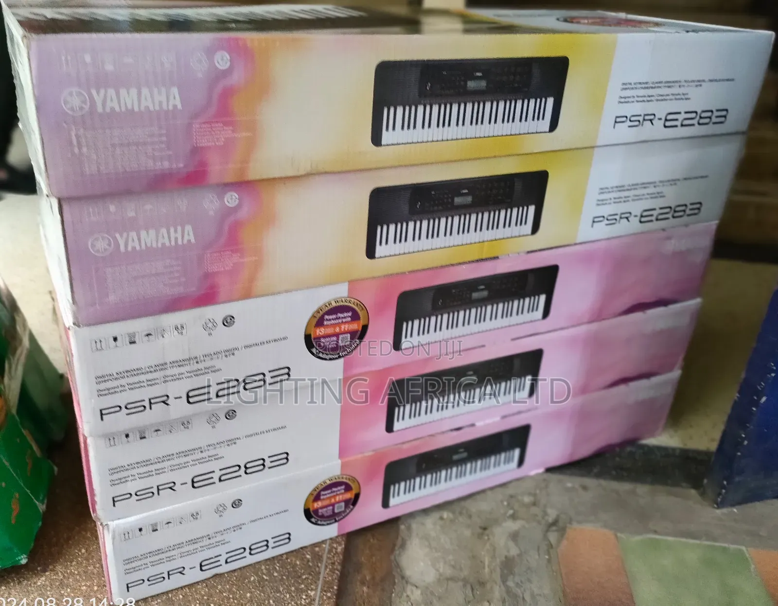 Original Yamaha Keyboard PSR E283 With Power Adapter