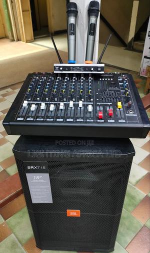 8 Channels Powered Mixer/BNK Wireless Microphone JBL Mid - thumbnail 2