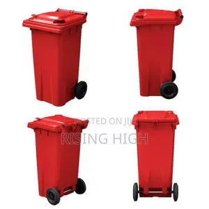 Foot Pedal Dustbin With Wheels