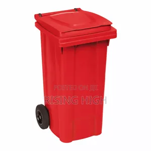 Mobile 240 L Trash Bin With Foot Pedal