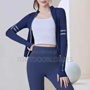 Gym Workout Yoga Full Set 2pc Leggings and Jacket