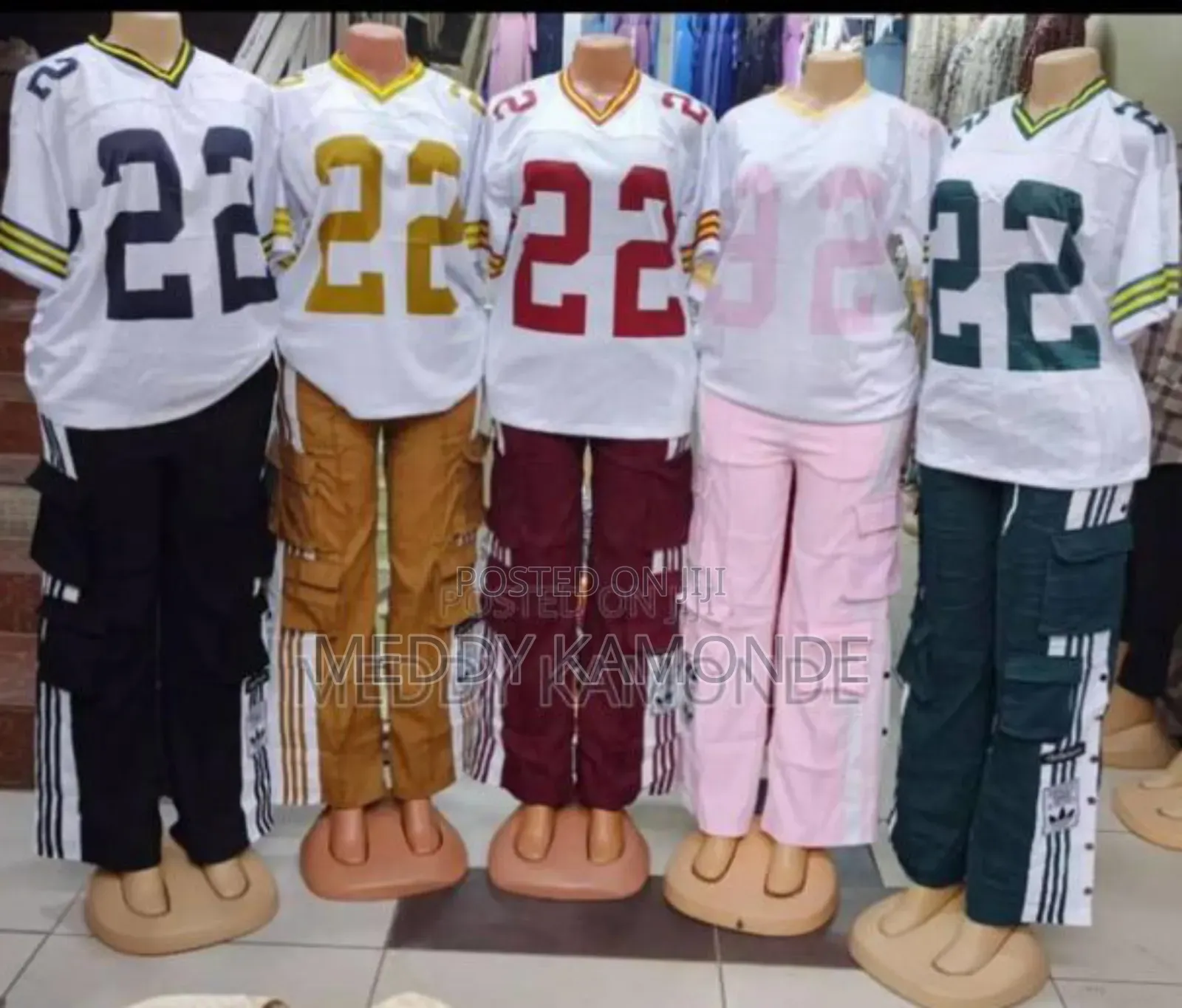 Brown Stripe Tracksuit