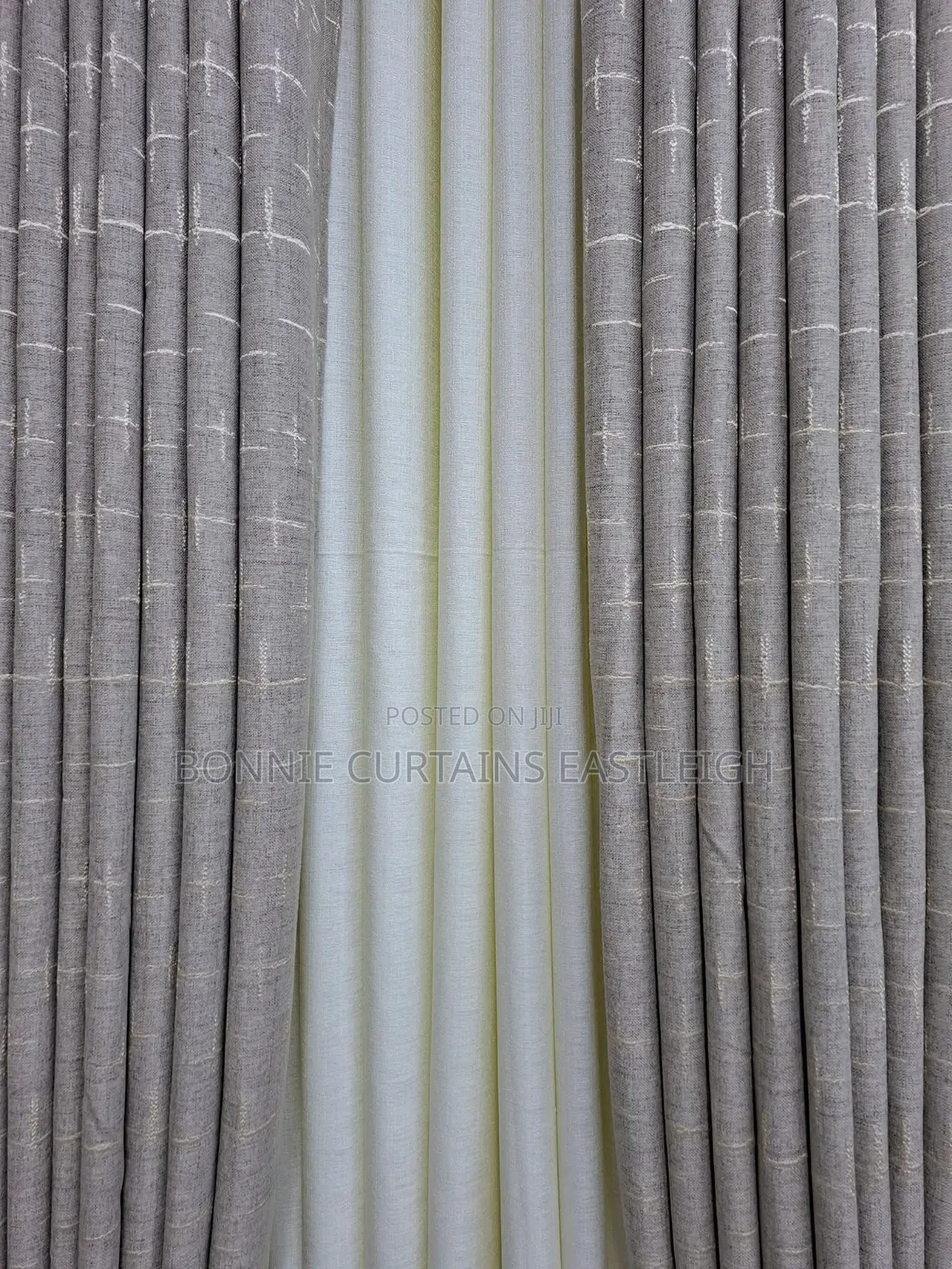 Green Mixed With Yellow Curtains