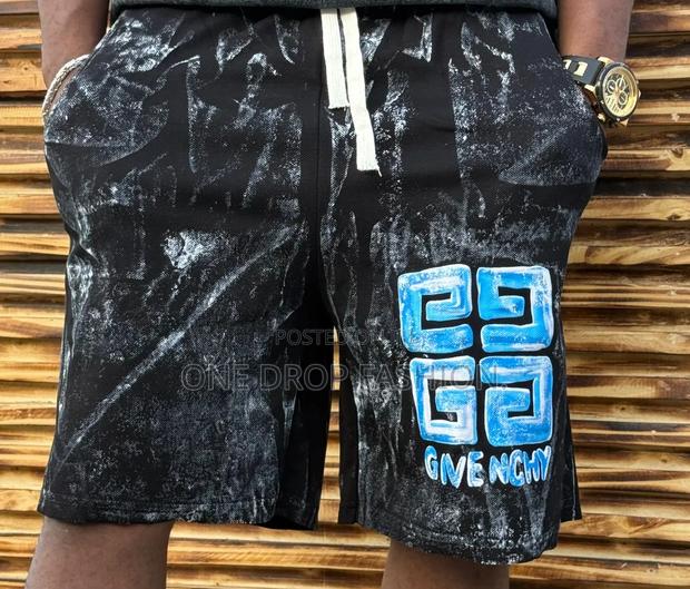 Numeric Print Shorts - main view
