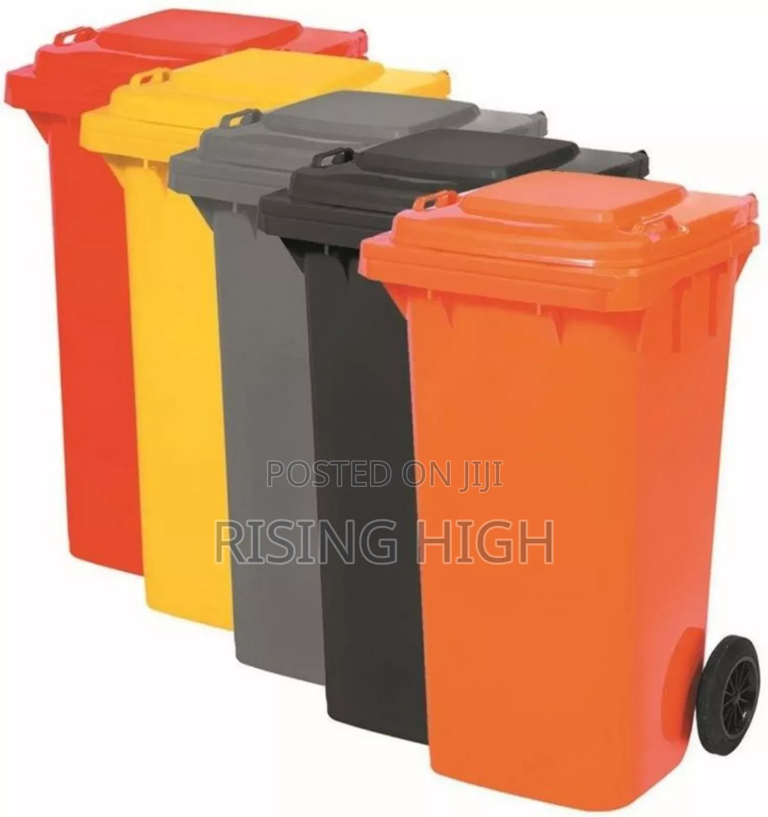 Secure Lid Dustbin 240 Litres