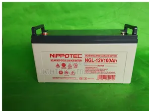 Nippotec 100ah/12v Valve Regulated Solar Battery