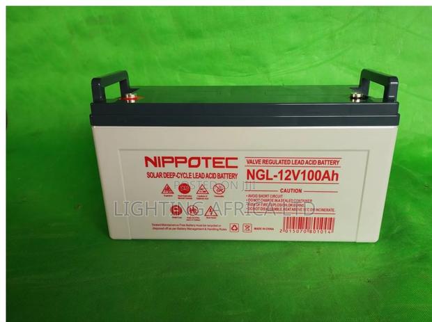 Nippotec 100ah/12v Valve Regulated Solar Battery