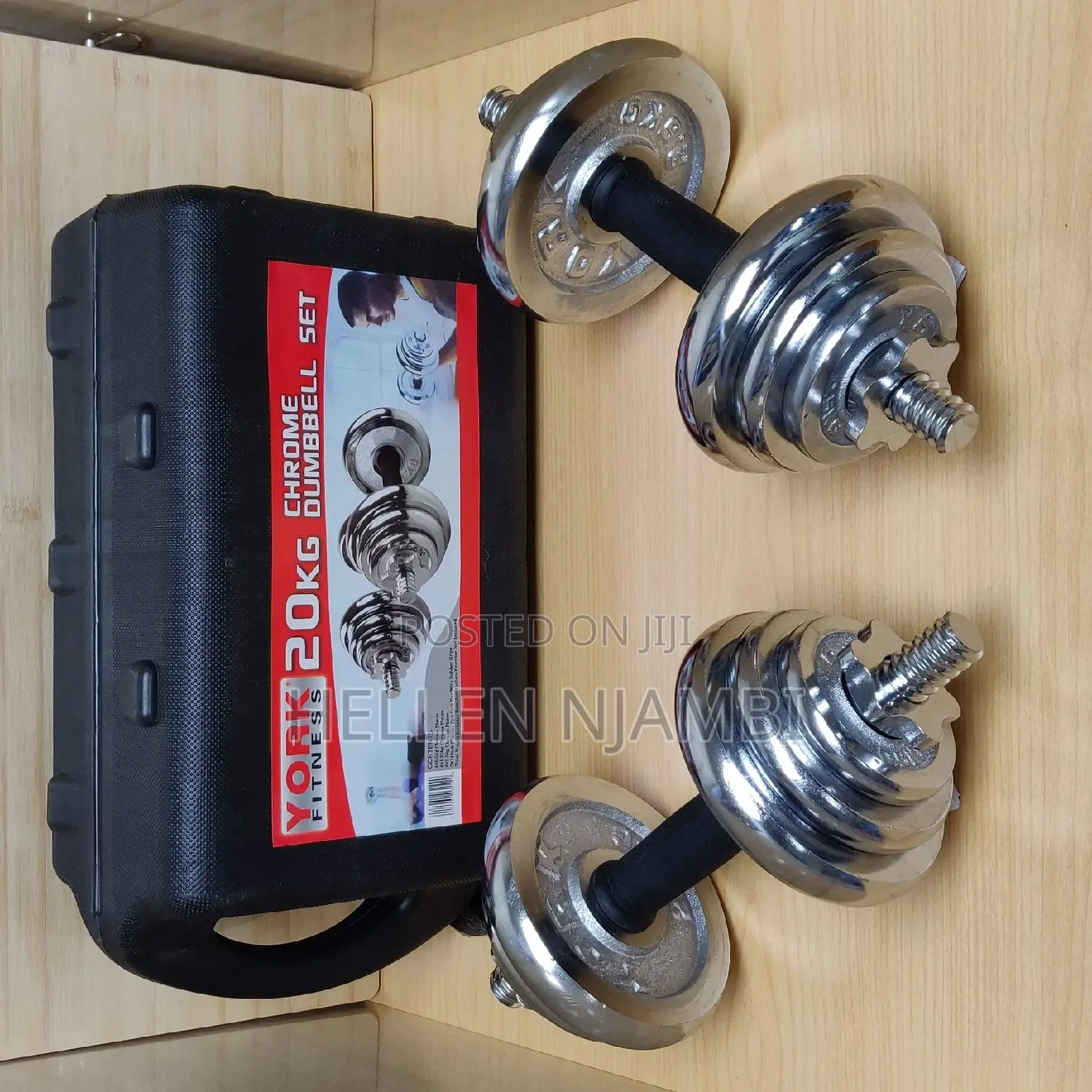 20kgs Set Chrome Dumbbell With Case