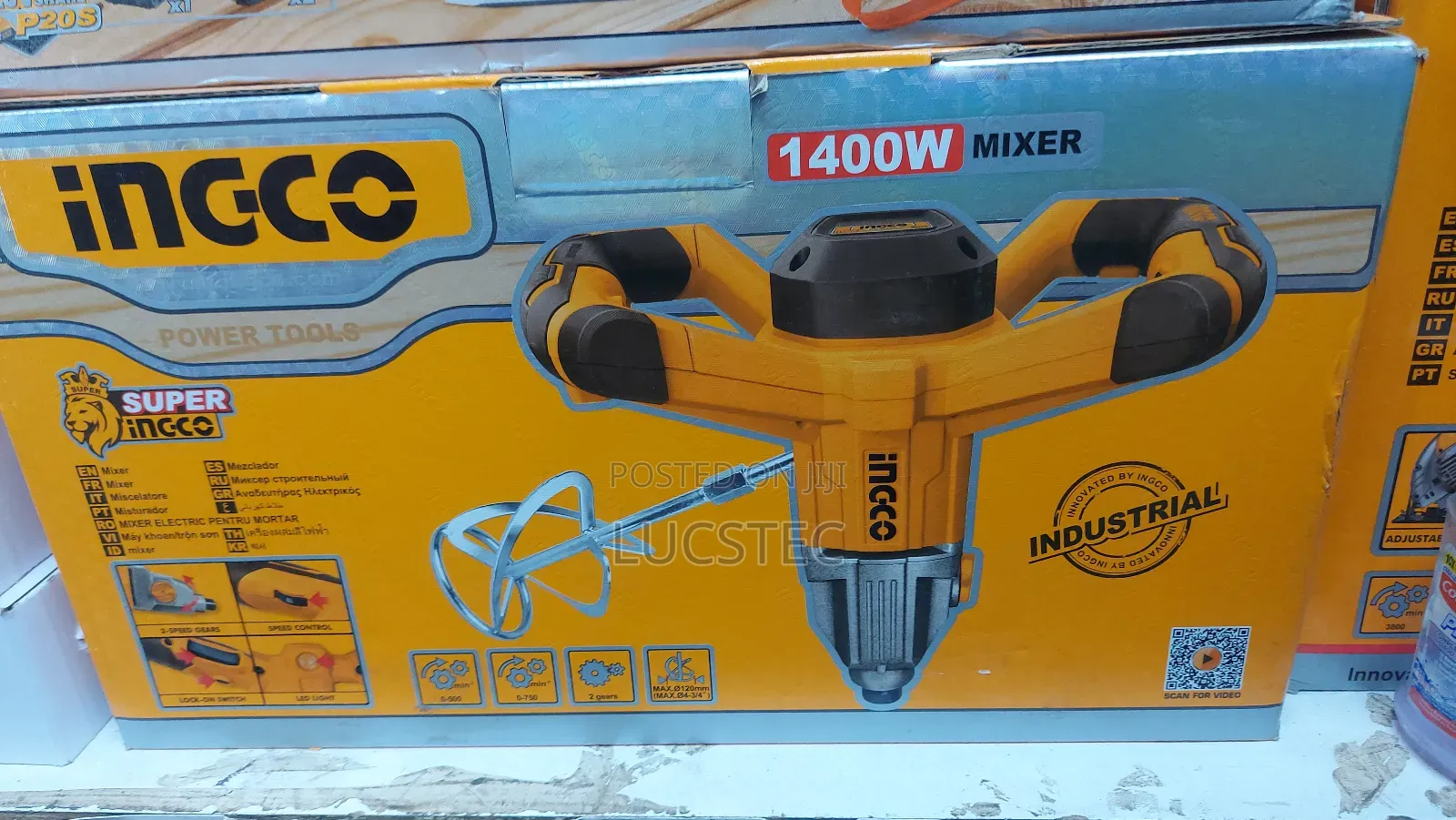 1400w Heavy Duty Paint Mixer