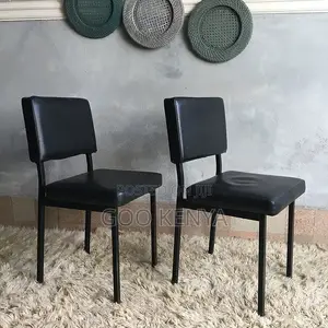 Home Office ; Black Stackable Office Visitor Seat