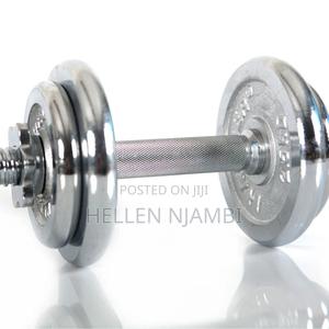 10kgs Chrome Dumbbells - thumbnail 2