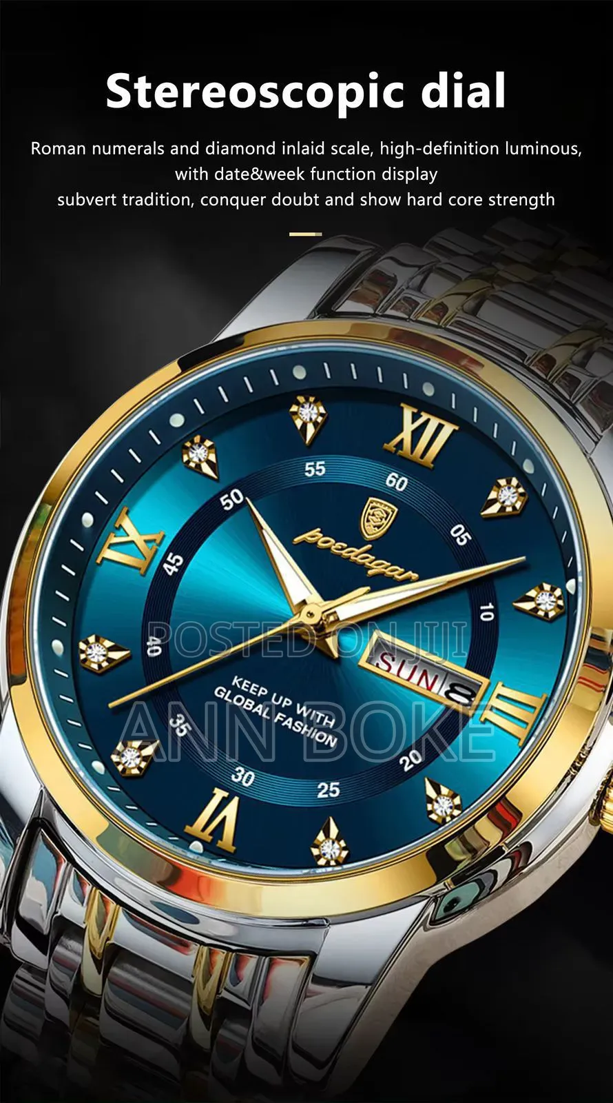 Poedagar Gents Watch #936 *Kes 2,800*
Day And