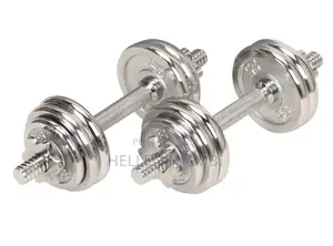 Chrome 10kgs Dumbbells