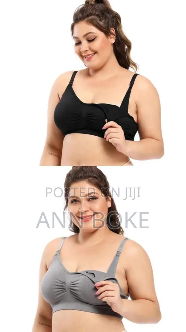 Nursing Bras. Cotton Spandex Pad Is Removable. Comfortable - thumbnail 2