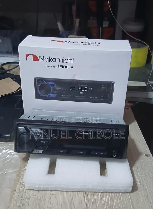 Nakamichi Car Radio With Bluetooth/Usb/Auxiliary