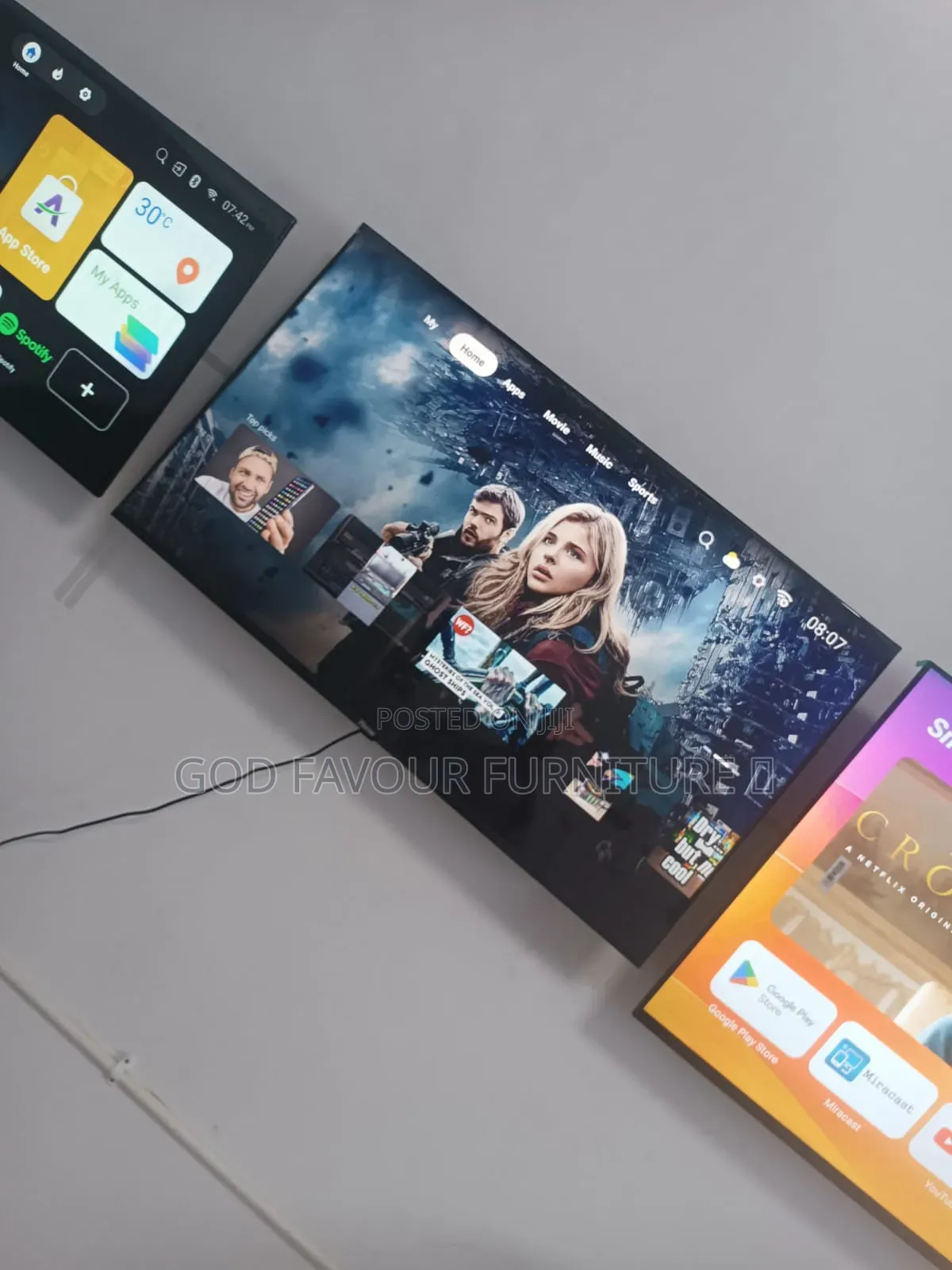 43 Inches Modern Smart Android Tv Modern Gf4ew