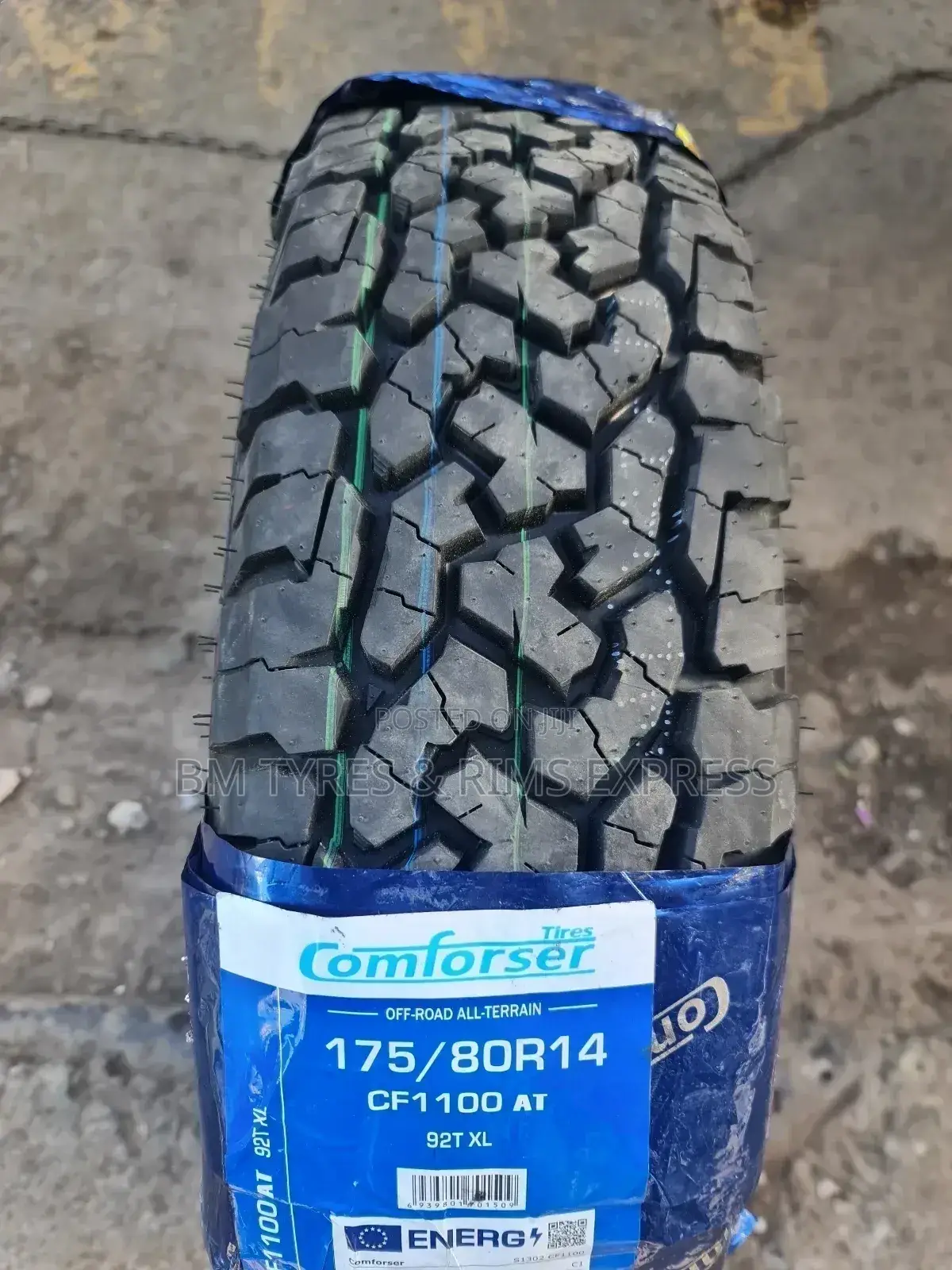 175 /80 R14 Comforser (All Terrrain)