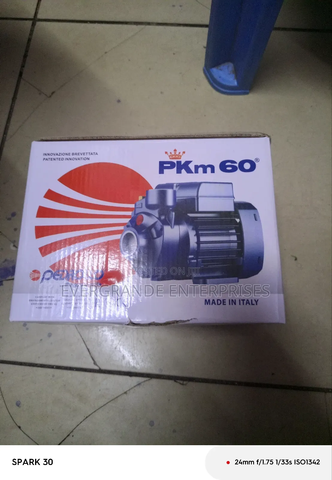 Pedrollo Water Pump 0. 5 Hp