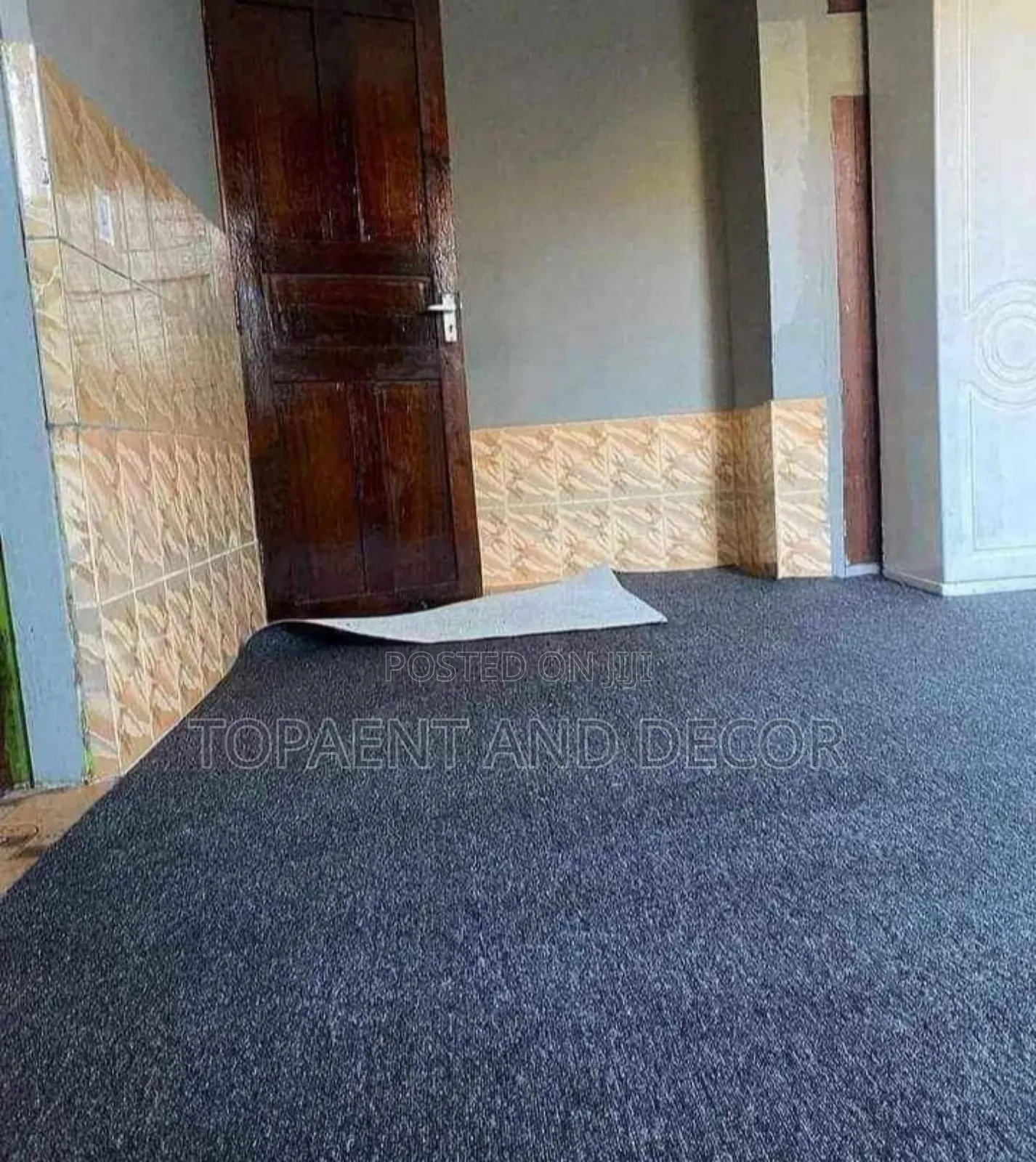 Safe Step Large and Occasional Grey Wall to Wall Carpet