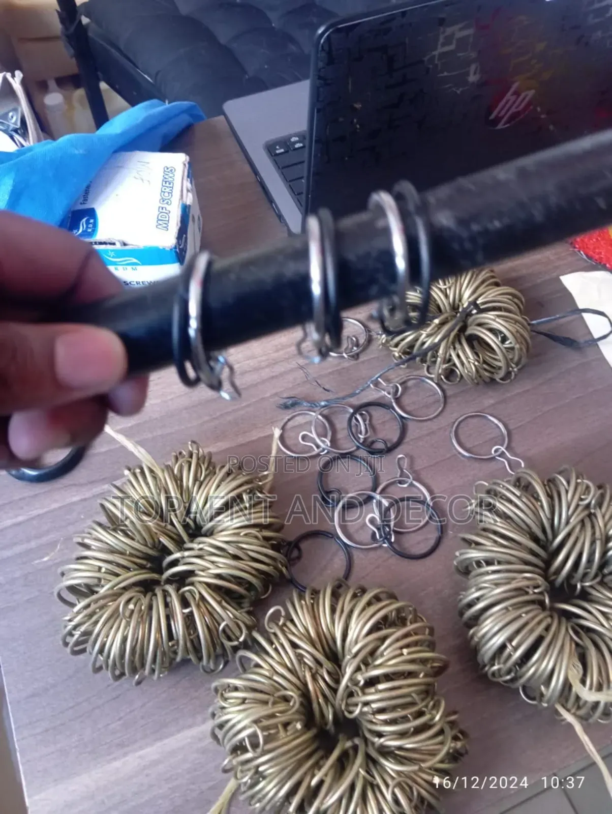 Elegance Curtain Rings That Fits Your Rod Well